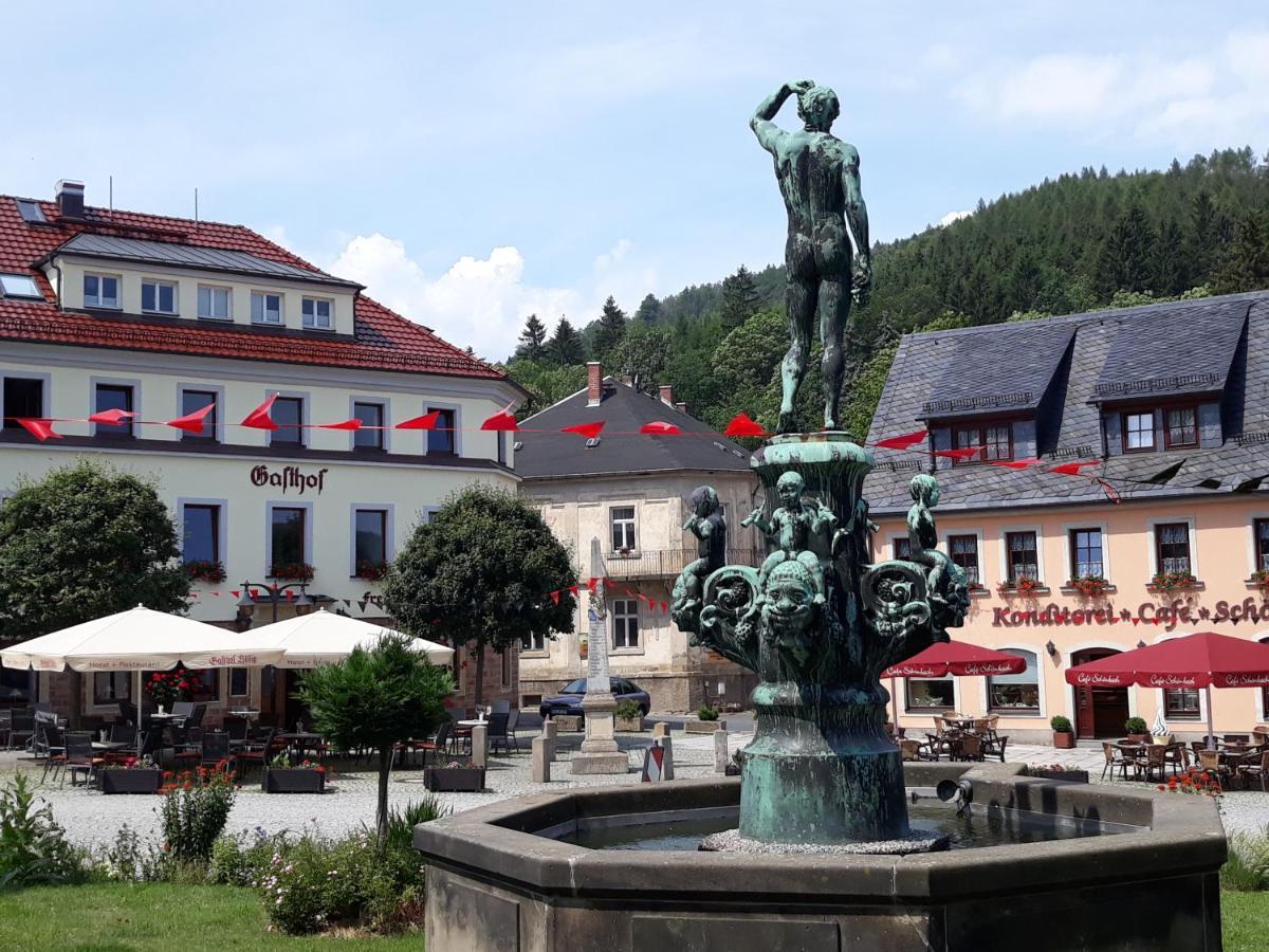 Gasthof Hillig Bad Gottleuba Buitenkant foto